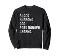Husband Dad Park Ranger Shirts Black T-Shirt - Streetwear Style Unisex - T-Shirt, Sweatshirt, Hoodie