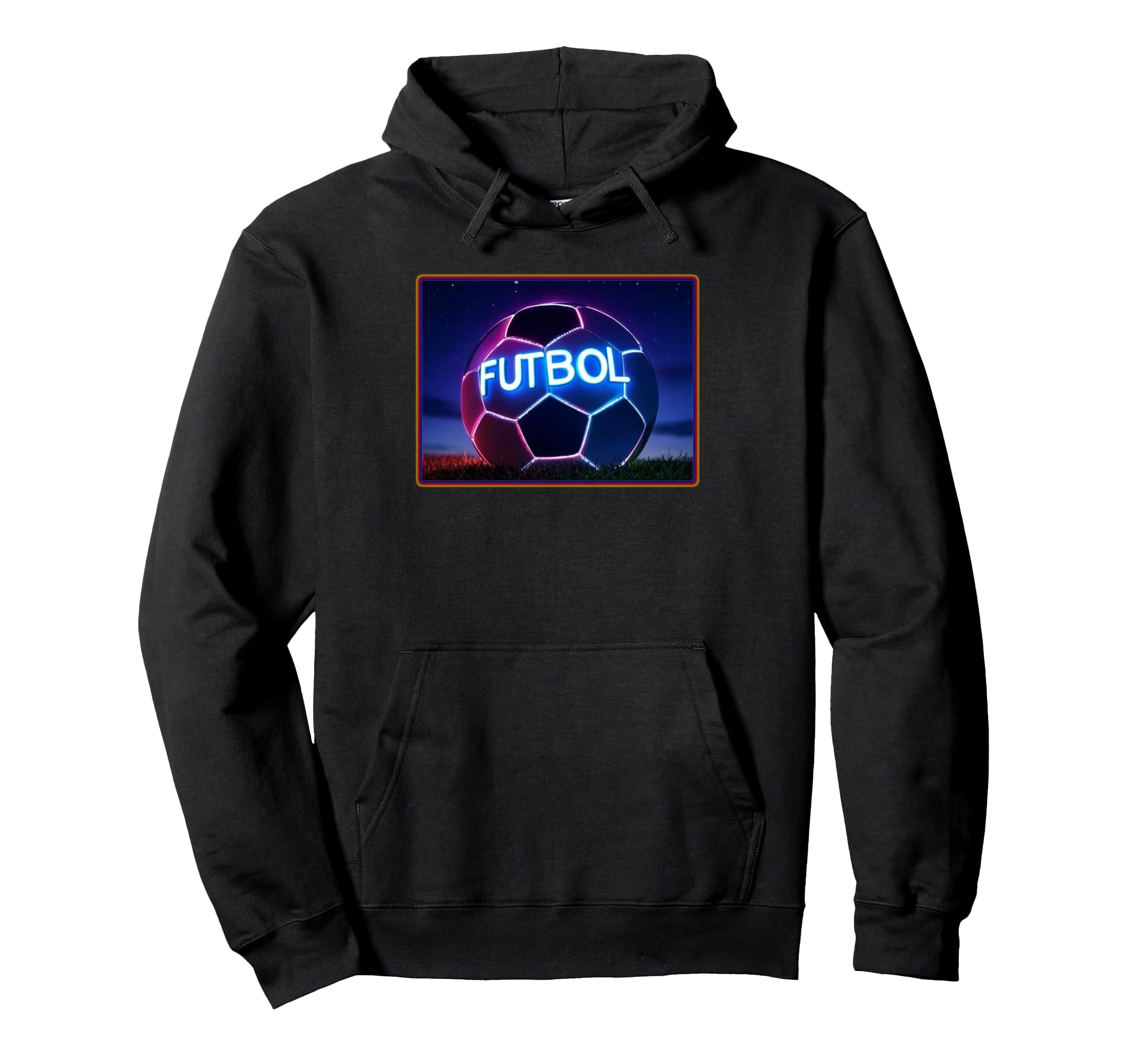 Future Futbol Soccer Ball Hoodie - Streetwear Style for Adults - T-Shirt, Sweatshirt, Hoodie