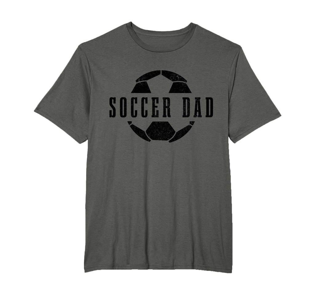 Soccer Dad Fathers Day Soccer T-Shirt - Casual Everyday Wear for Adults - T-Shirt, Sweatshirt, Hoodie