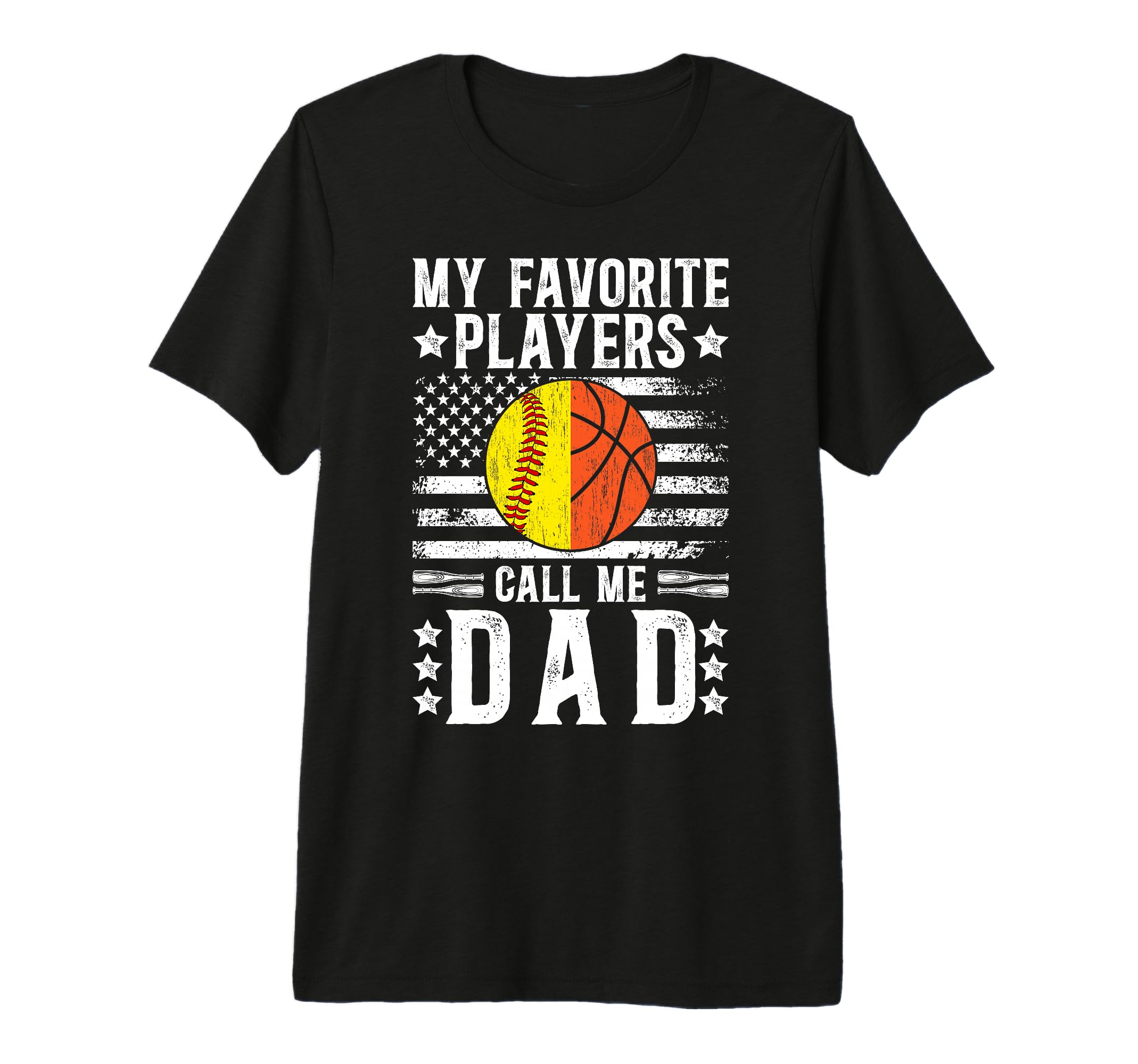 Mens My Favorite Players Call Me Dad T-Shirt - Trendy Graphic Men Women - T-Shirt, Sweatshirt, Hoodie