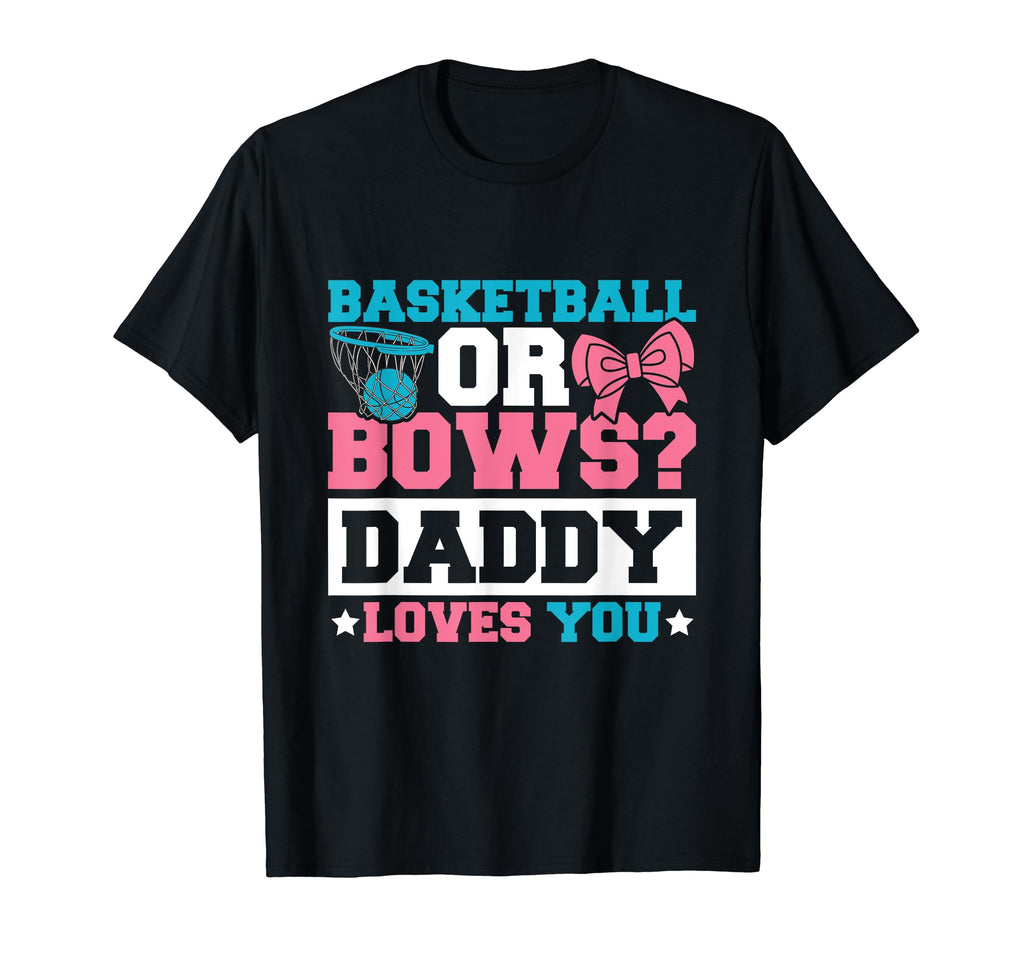 Gender Reveal Basketball Basketball Dad T-Shirt - Graphic Print Unisex - T-Shirt, Sweatshirt, Hoodie