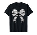 Soccer Ball Coquette Bow Soccer Mom T-Shirt - Custom Art Print for Adults - T-Shirt, Sweatshirt, Hoodie