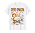 Great Grandpa Wild One 1St Birthday T-Shirt - Fun Novelty Design Unisex - T-Shirt, Sweatshirt, Hoodie
