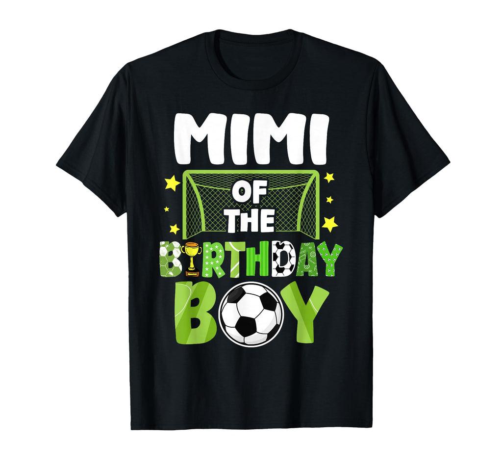 Soccer Mimi Birthday Party Soccer T-Shirt - Minimalist Print for Adults - T-Shirt, Sweatshirt, Hoodie