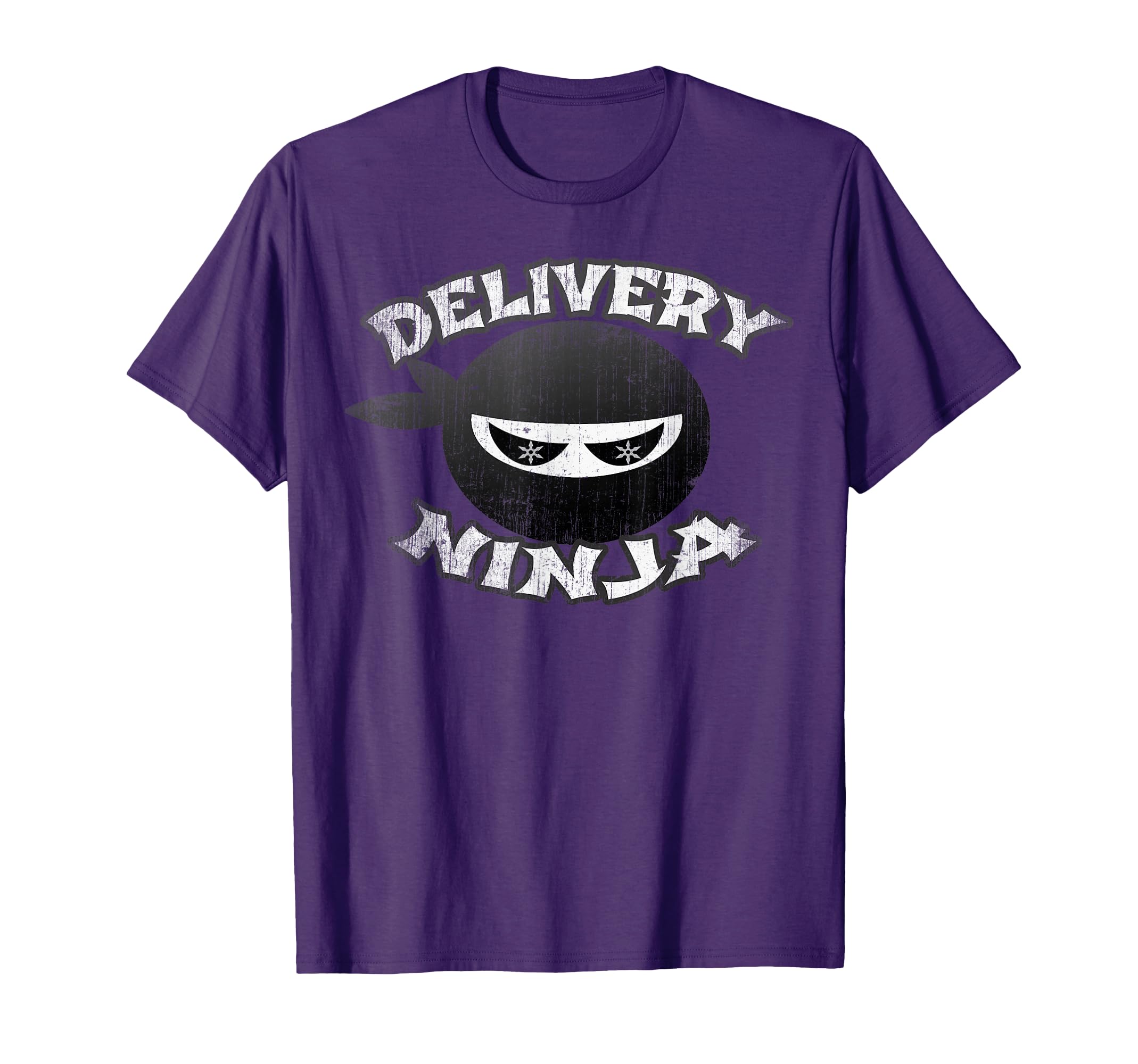Food Delivery Ninja Pizza Mailman T-Shirt - Aesthetic Graphic for Adults - T-Shirt, Sweatshirt, Hoodie