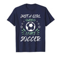 Just Who Loves Soccer T-Shirt - Unique Graphic Unisex - T-Shirt, Sweatshirt, Hoodie