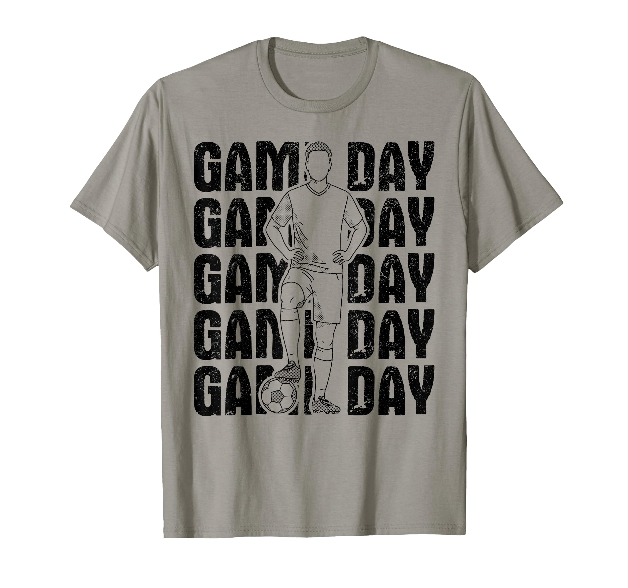 Game Day Soccer Soccer Mom Soccer Dad T-Shirt - Unique Graphic Unisex - T-Shirt, Sweatshirt, Hoodie
