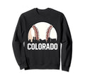 Colorado Cityscape Dad Baseball Lover Sweatshirt - Unique Graphic Unisex - T-Shirt, Sweatshirt, Hoodie