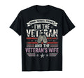 Female Veteran And Veterans Wife T-Shirt - Custom Art Print for Adults - T-Shirt, Sweatshirt, Hoodie