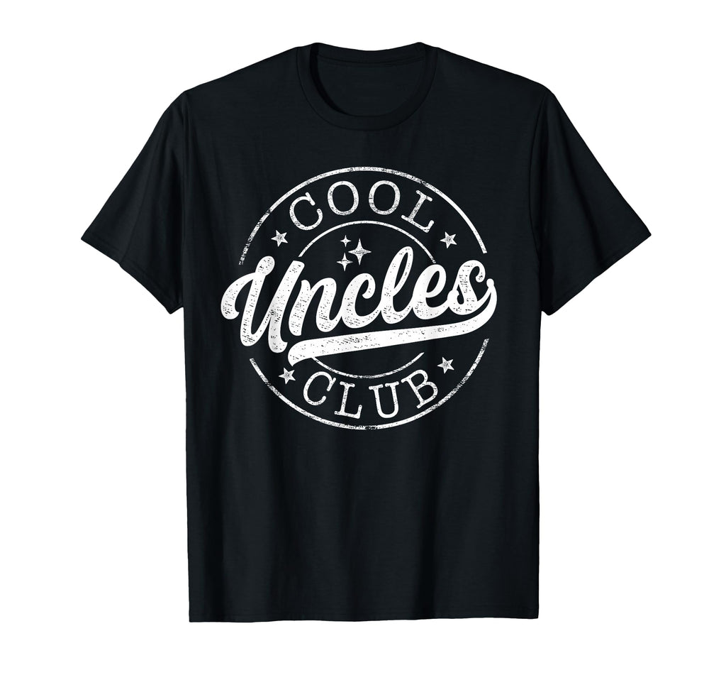 Uncles Club Emblem Fathers Day Best T-Shirt - Minimalist Print for Adults - T-Shirt, Sweatshirt, Hoodie