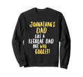 Johnathans Dad Funny Text Sweatshirt - Minimalist Print for Adults - T-Shirt, Sweatshirt, Hoodie