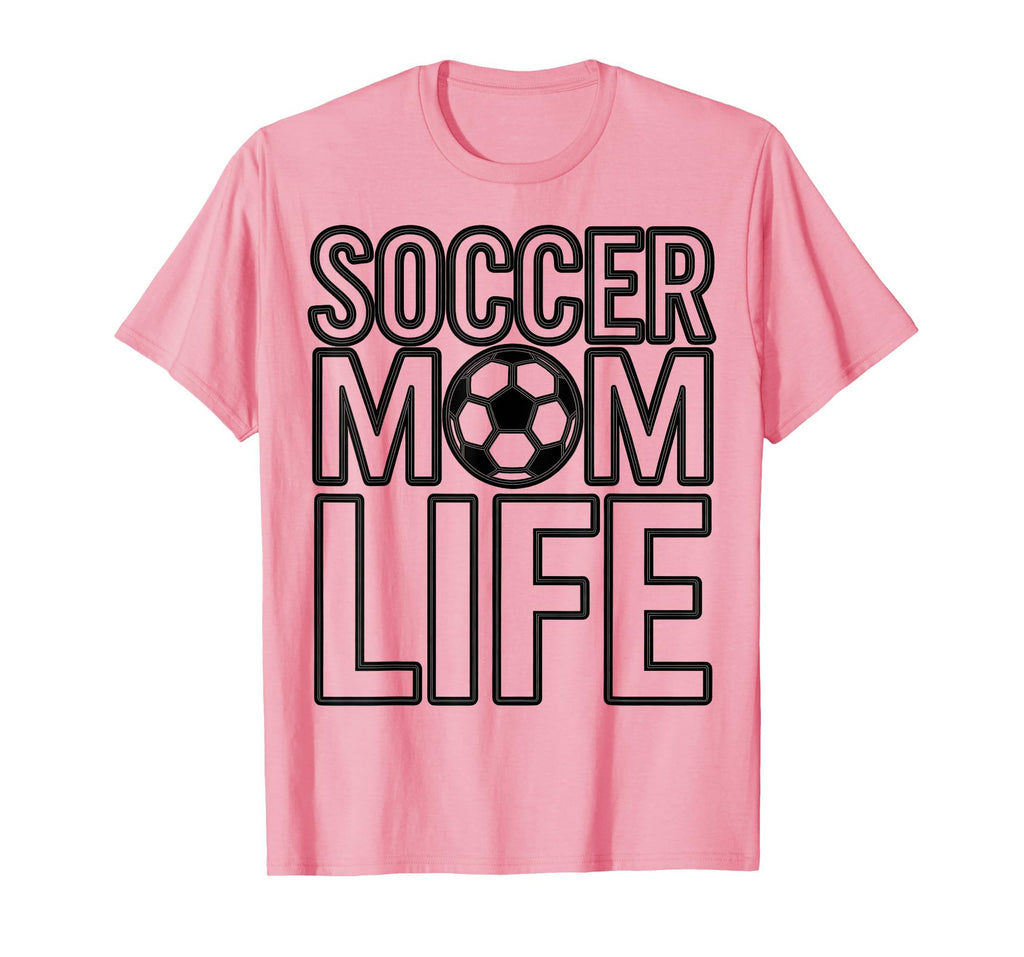 Soccer Mom Life Proud Sports Moms T-Shirt - Minimalist Print Unisex - T-Shirt, Sweatshirt, Hoodie