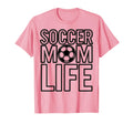 Soccer Mom Life Proud Sports Moms T-Shirt - Minimalist Print Unisex - T-Shirt, Sweatshirt, Hoodie
