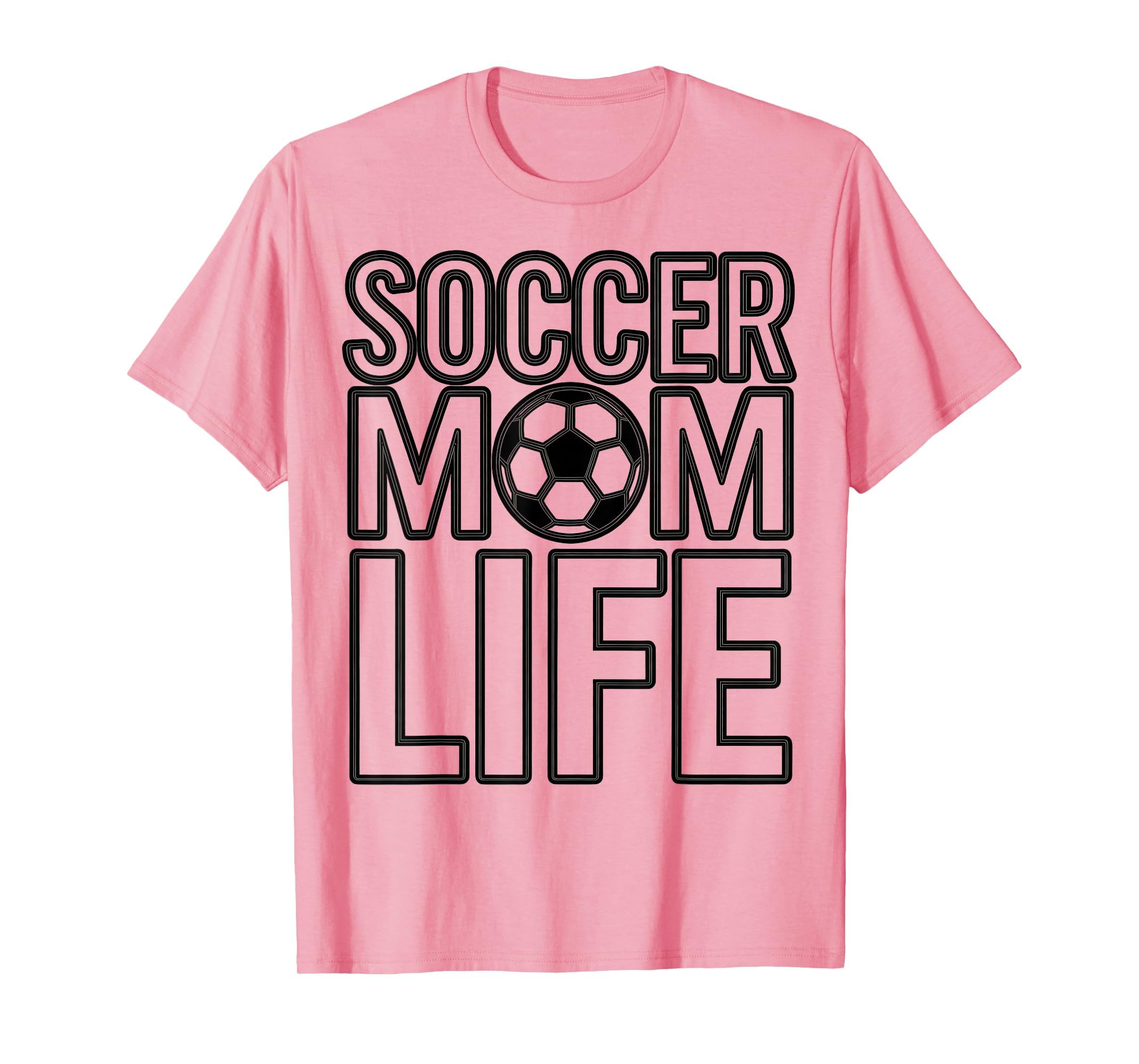 Soccer Mom Life Proud Sports Moms T-Shirt - Minimalist Print Unisex - T-Shirt, Sweatshirt, Hoodie