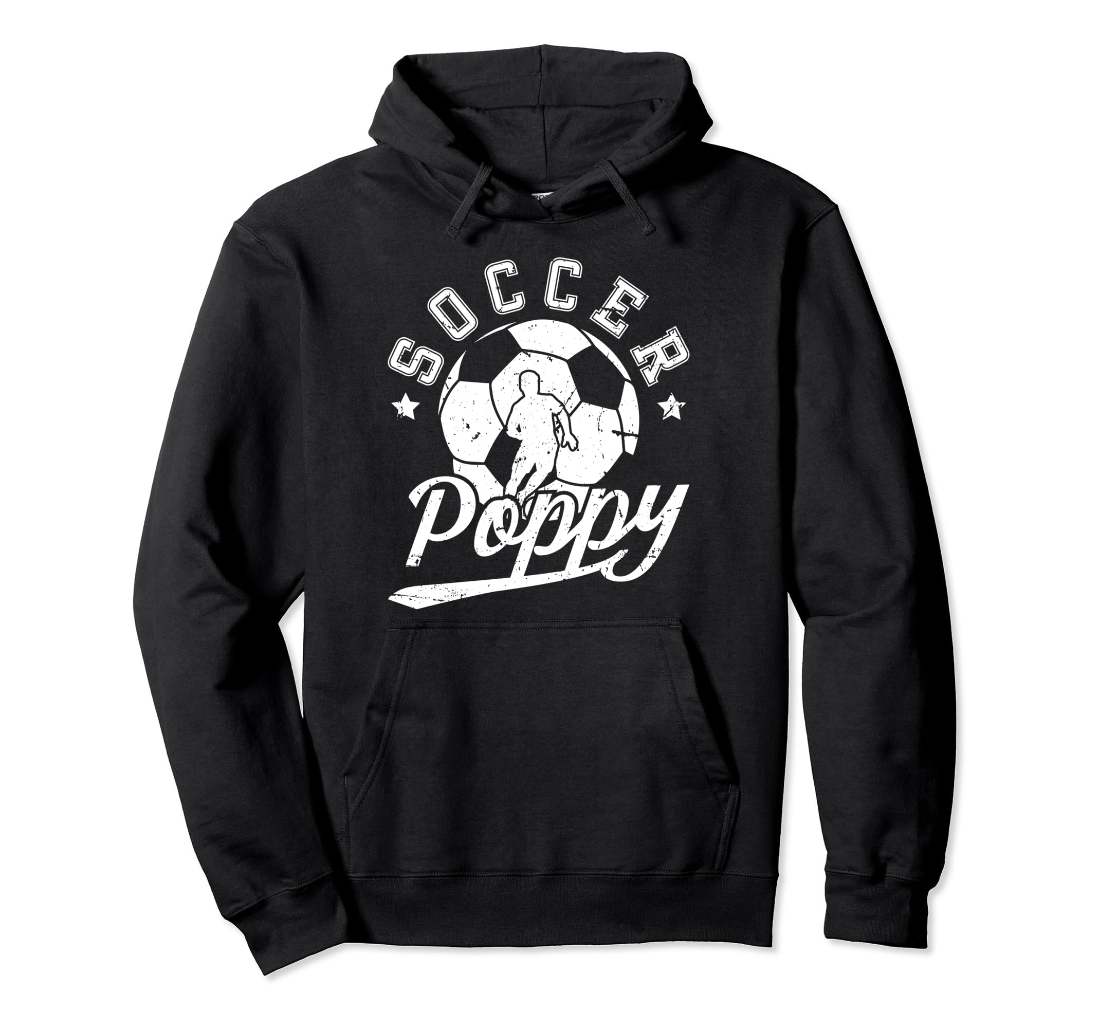 Soccer Poppy Grandpa Poppy Soccer Player Hoodie - Minimalist Print Unisex - T-Shirt, Sweatshirt, Hoodie