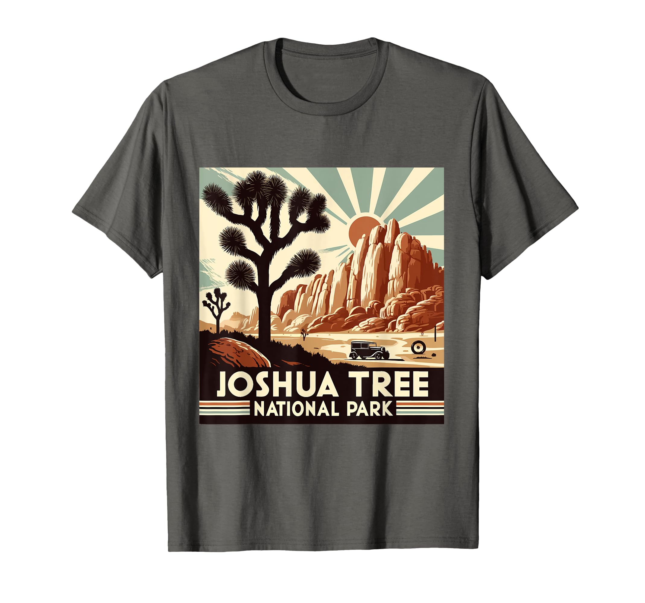 Joshua Tree National Park Hiking T-Shirt - Novelty Apparel Men Women - T-Shirt, Sweatshirt, Hoodie
