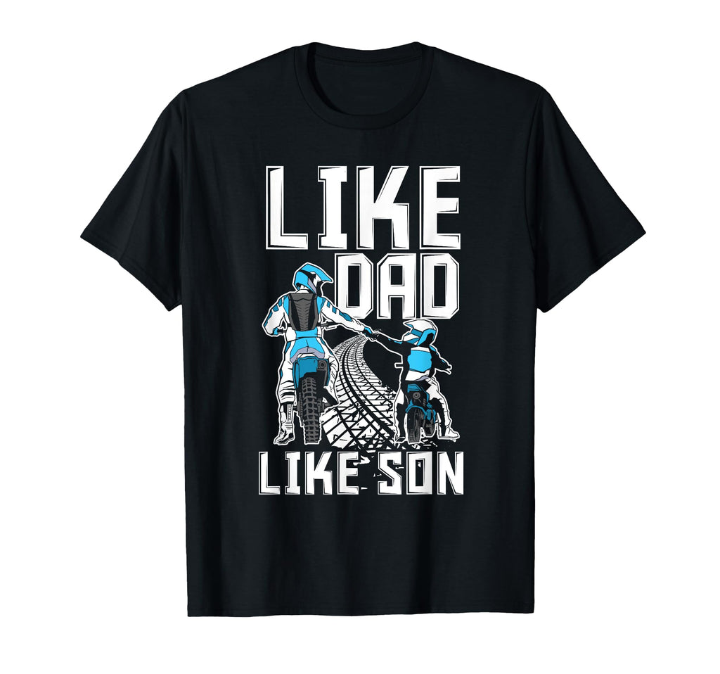 Like Dad Like Son Matching Father Son T-Shirt - Custom Art Print Men Women - T-Shirt, Sweatshirt, Hoodie