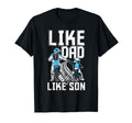 Like Dad Like Son Matching Father Son T-Shirt - Custom Art Print Men Women - T-Shirt, Sweatshirt, Hoodie