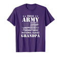 Proud Army National Guard Grandpa U T-Shirt - Custom Art Print for Adults - T-Shirt, Sweatshirt, Hoodie