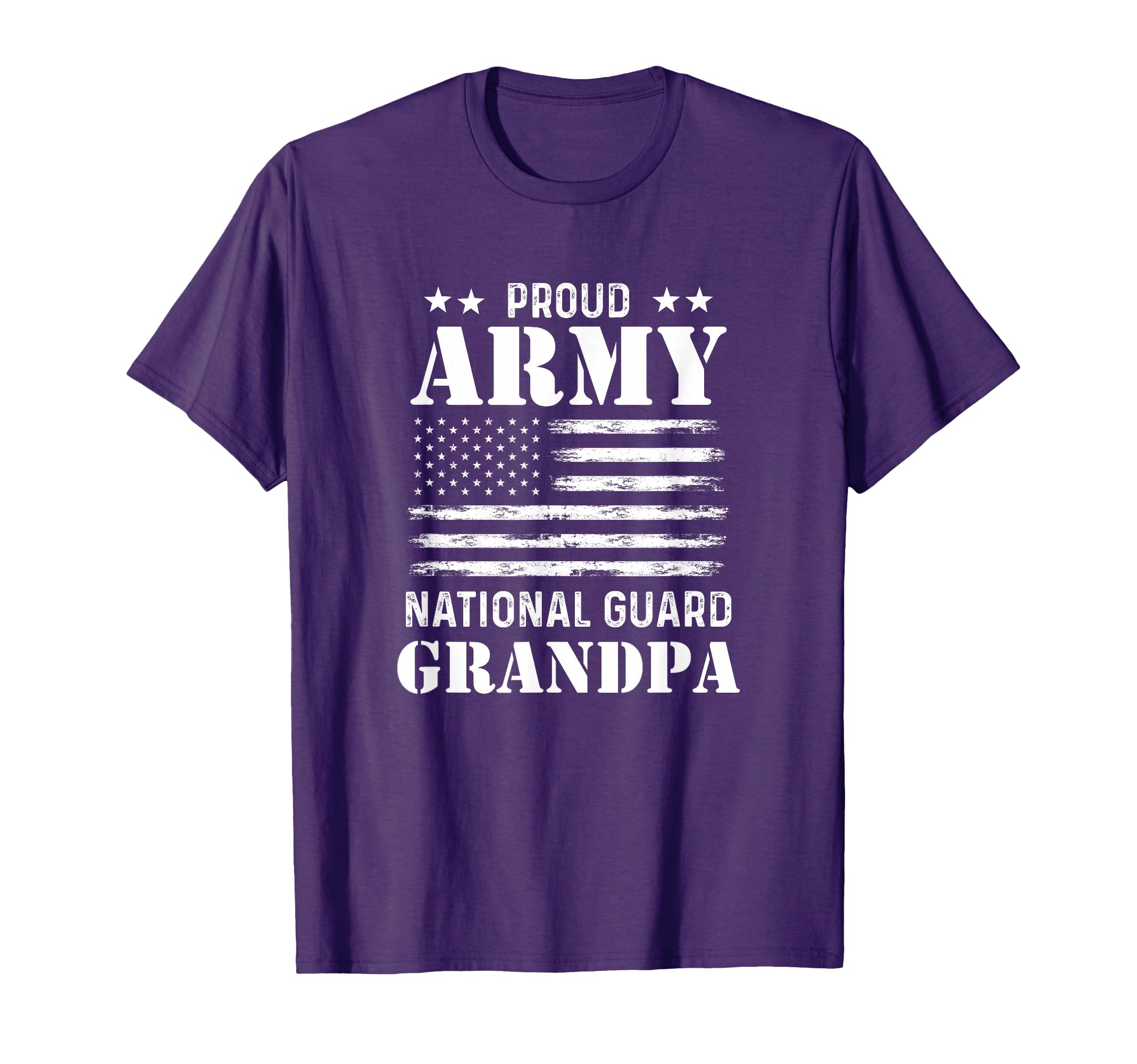 Proud Army National Guard Grandpa U T-Shirt - Custom Art Print for Adults - T-Shirt, Sweatshirt, Hoodie