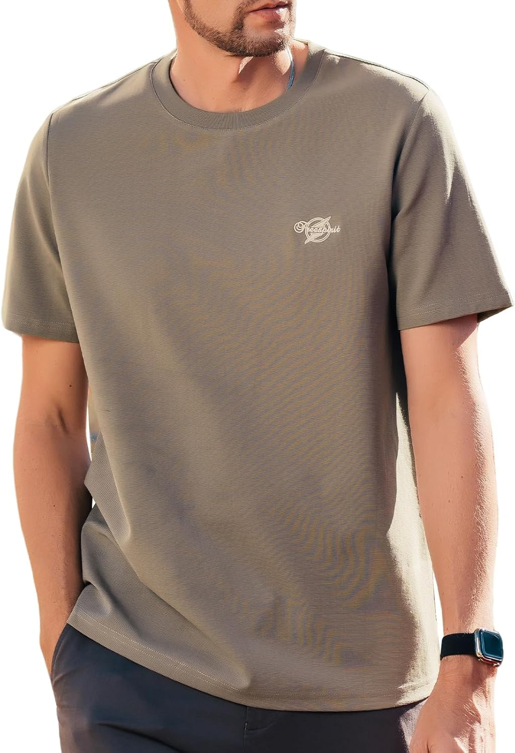 Men's Stripe Short Sleeve Classic Casual Loose - Adult & Kids T-Shirts, Sweatshirts & Hoodies apparel design preview 1