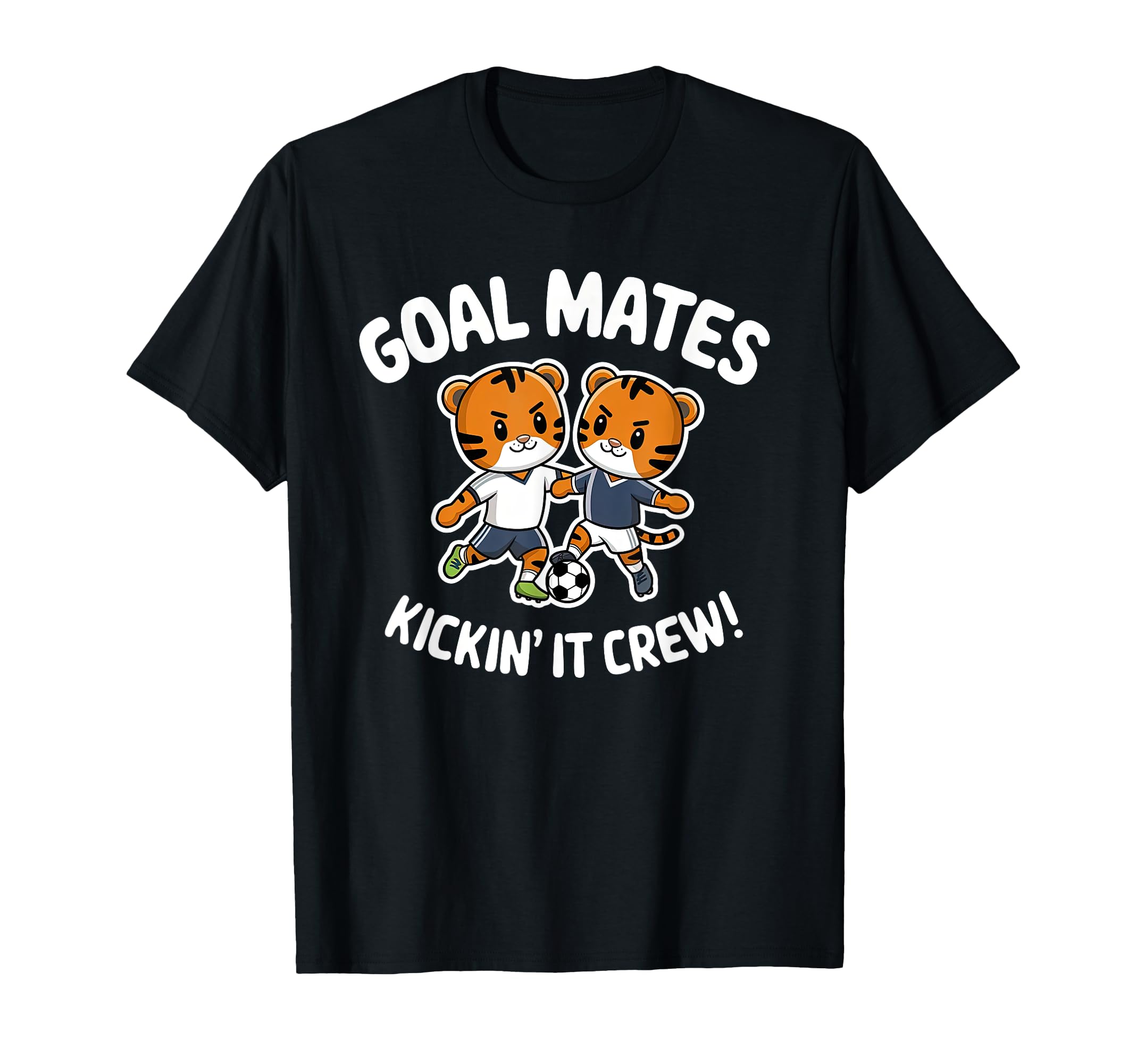 Brothers Soccer T Shirts Tigers T-Shirt - Minimalist Print Unisex - T-Shirt, Sweatshirt, Hoodie