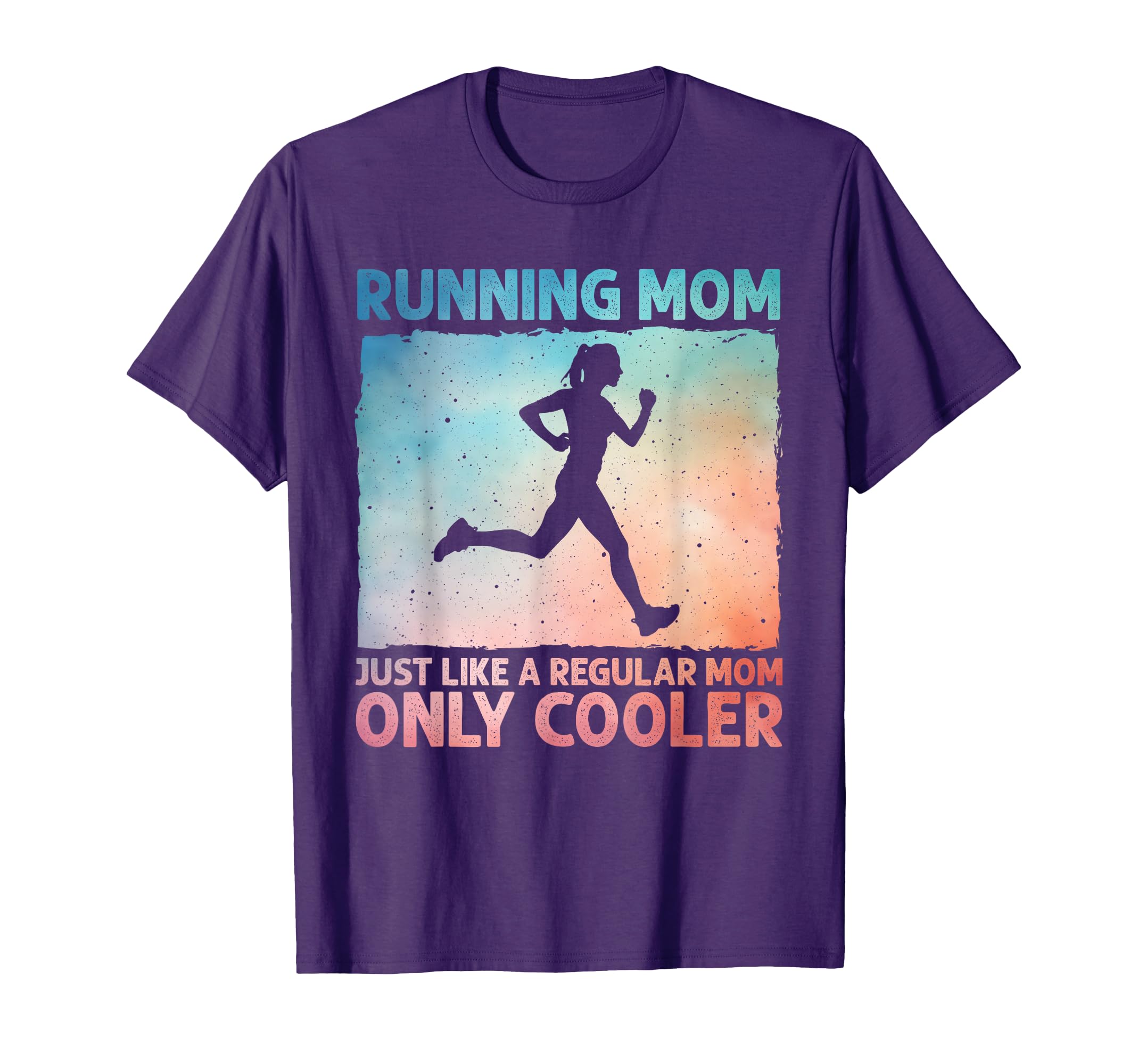 Funny Running Mom Marathoner Runner T-Shirt - Custom Art Print Unisex - T-Shirt, Sweatshirt, Hoodie