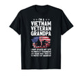 Im Vietnam Veteran Grandpa Usa Flag T-Shirt - Unique Graphic for Adults - T-Shirt, Sweatshirt, Hoodie