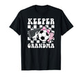 Groovy Soccer Keeper Grandma Soccer T-Shirt - Aesthetic Graphic Unisex - T-Shirt, Sweatshirt, Hoodie