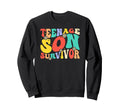 Teenage Son Survivor Parenting Mom Sweatshirt - Custom Art Print Unisex - T-Shirt, Sweatshirt, Hoodie