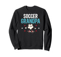 Soccer Grandpa Proud Grandpa Sweatshirt - Minimalist Print for Adults - T-Shirt, Sweatshirt, Hoodie