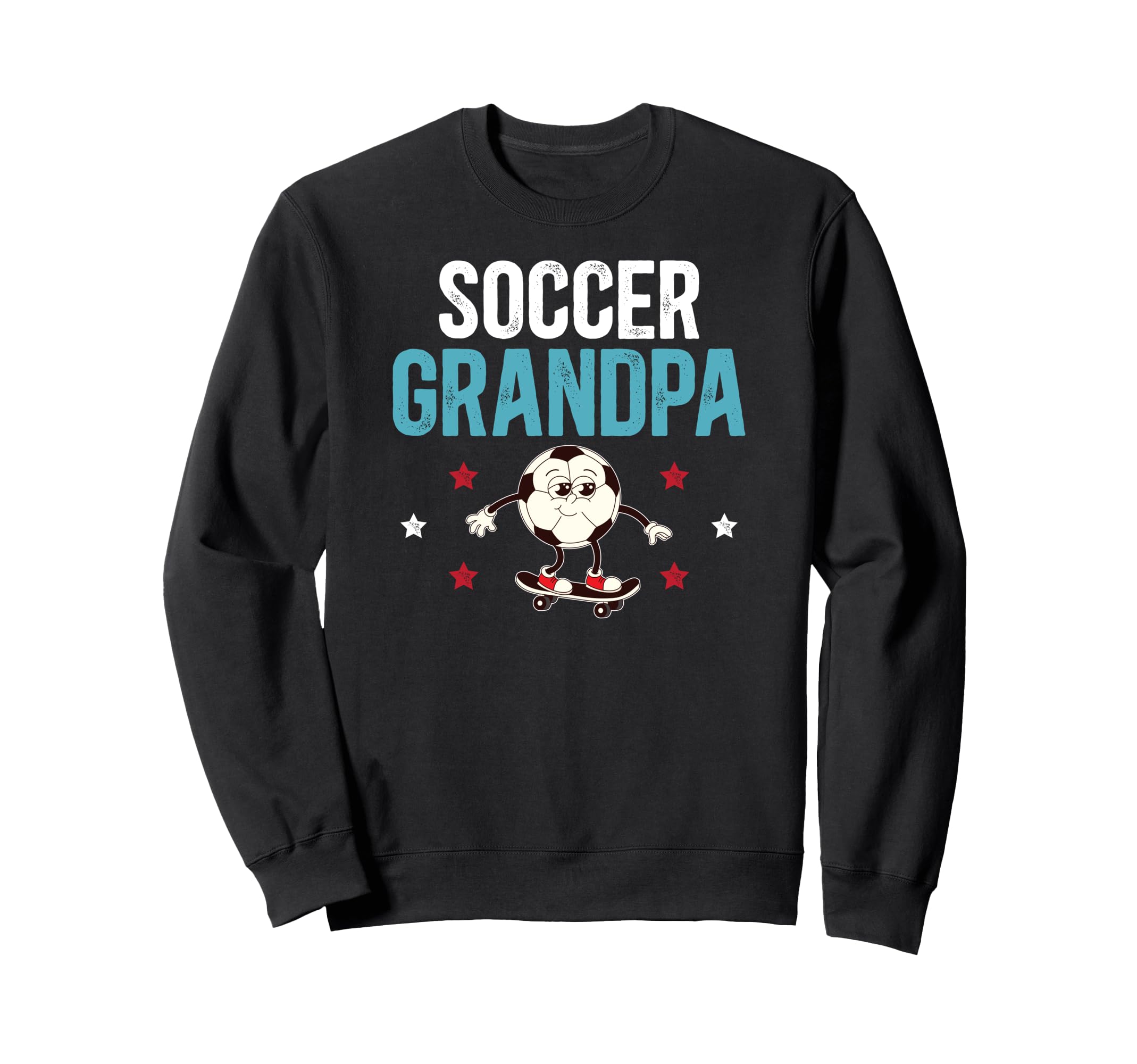 Soccer Grandpa Proud Grandpa Sweatshirt - Minimalist Print for Adults - T-Shirt, Sweatshirt, Hoodie