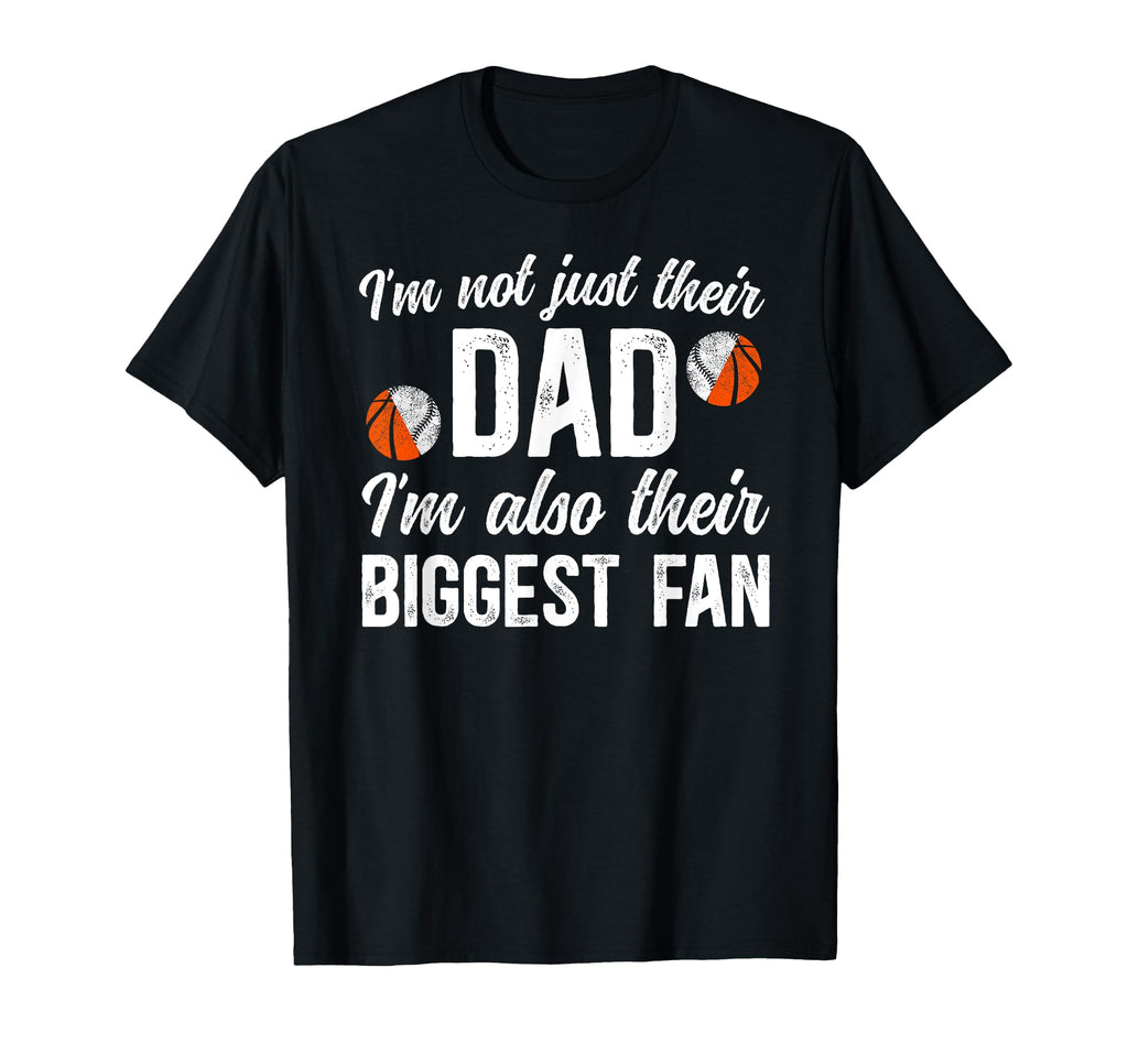 Their Biggest Fan Baseball T-Shirt - Fun Novelty Design Men Women - T-Shirt, Sweatshirt, Hoodie