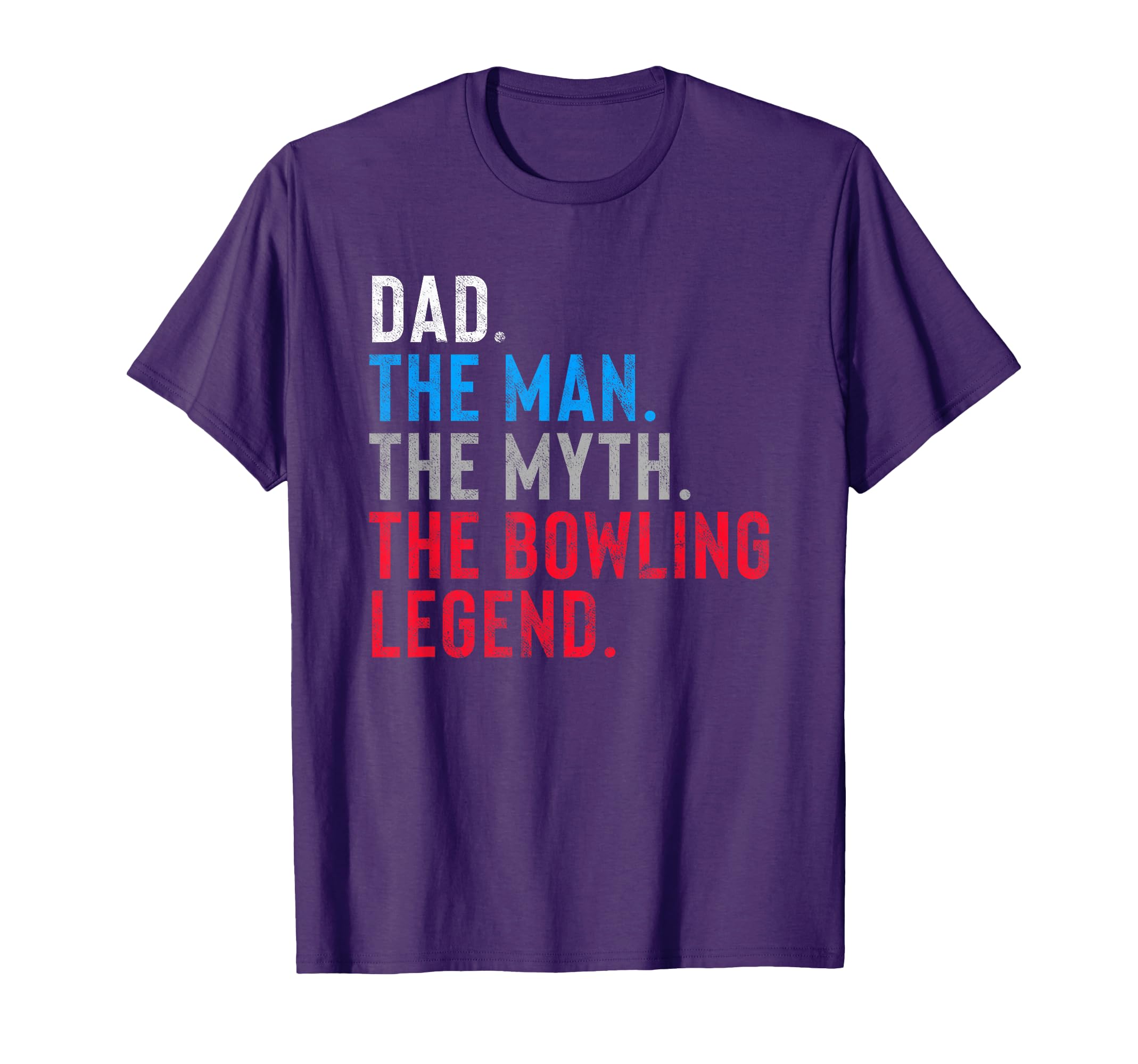 Mens Bowling Legend Gift Dads Who Bowl T-Shirt - Minimalist Print Unisex - T-Shirt, Sweatshirt, Hoodie