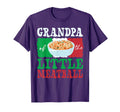 Grandpa Little Meatball Italian Themed T-Shirt - Trendy Graphic Unisex - T-Shirt, Sweatshirt, Hoodie