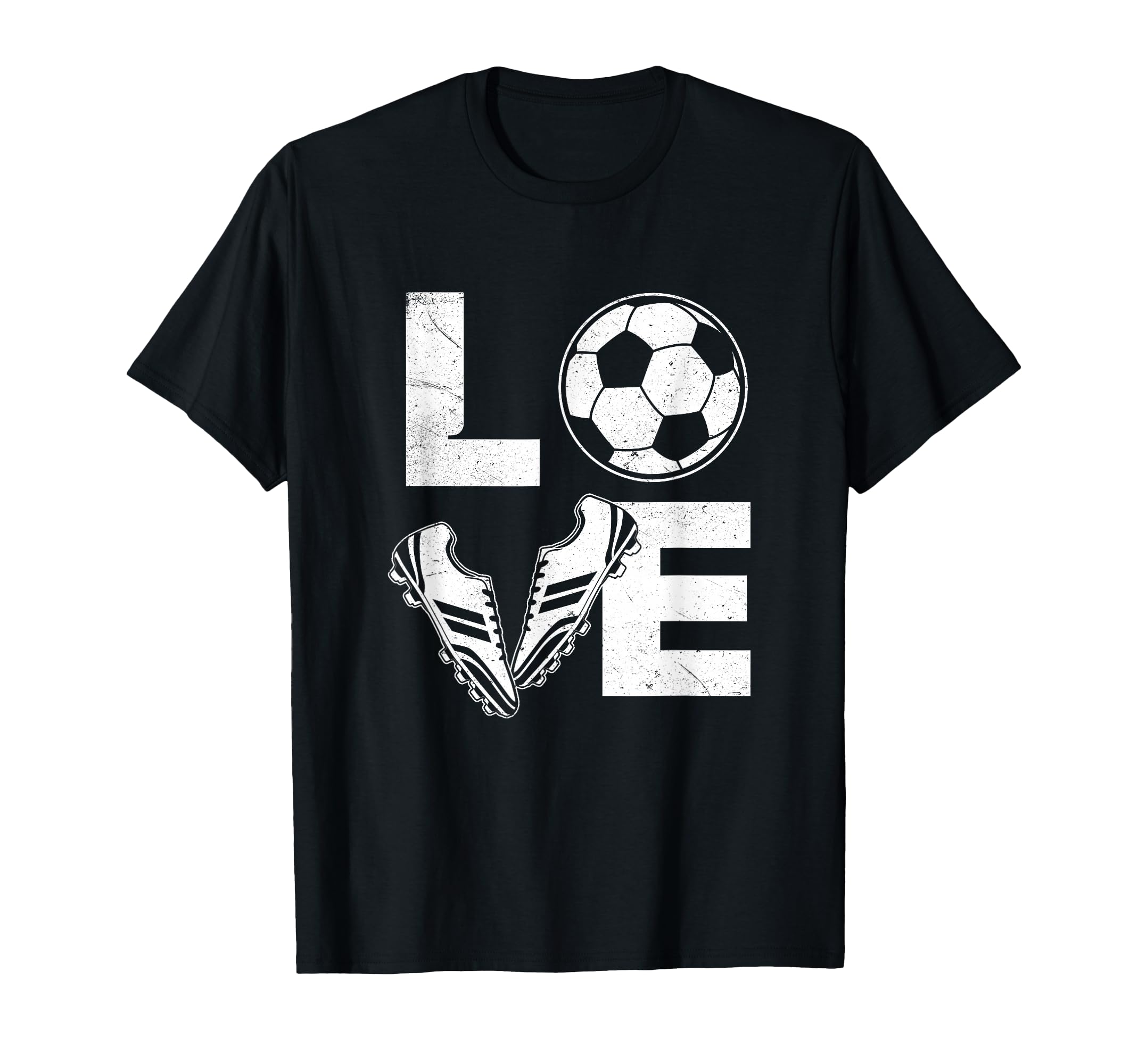 Love Soccer Player Soccer Lover T-Shirt - Custom Art Print Men Women - T-Shirt, Sweatshirt, Hoodie