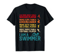 Swimming Coach Swimmer Funny Swim Practice T-Shirt - Graphic Print Unisex - T-Shirt, Sweatshirt, Hoodie