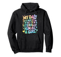My Dad Gets Mad Me But Im Literally Him As Hoodie - Graphic Print Men Women - T-Shirt, Sweatshirt, Hoodie