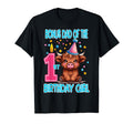 Bonus Dad 1St Birthday Fluffy Cow Hat T-Shirt - Novelty Apparel for Adults - T-Shirt, Sweatshirt, Hoodie