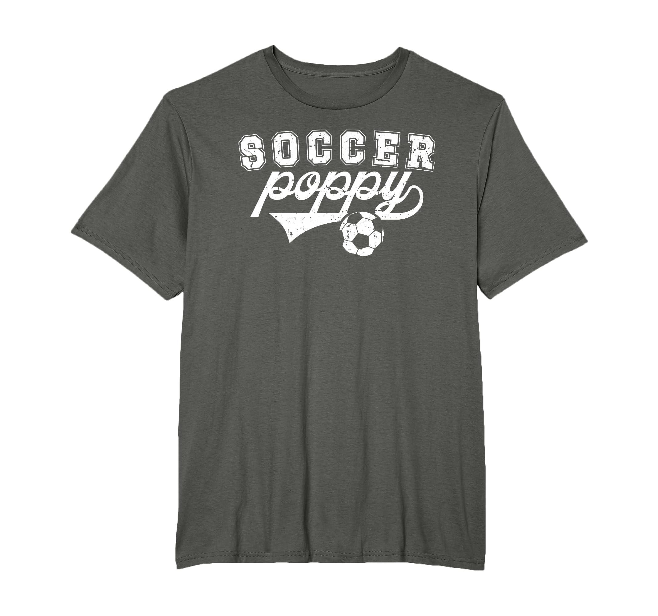 Soccer Poppy Grandpa Poppy Soccer T-Shirt - Unique Graphic Men Women - T-Shirt, Sweatshirt, Hoodie