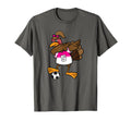 Thanksgiving Turkey Soccer Dab T-Shirt - Casual Everyday Wear Men Women - T-Shirt, Sweatshirt, Hoodie