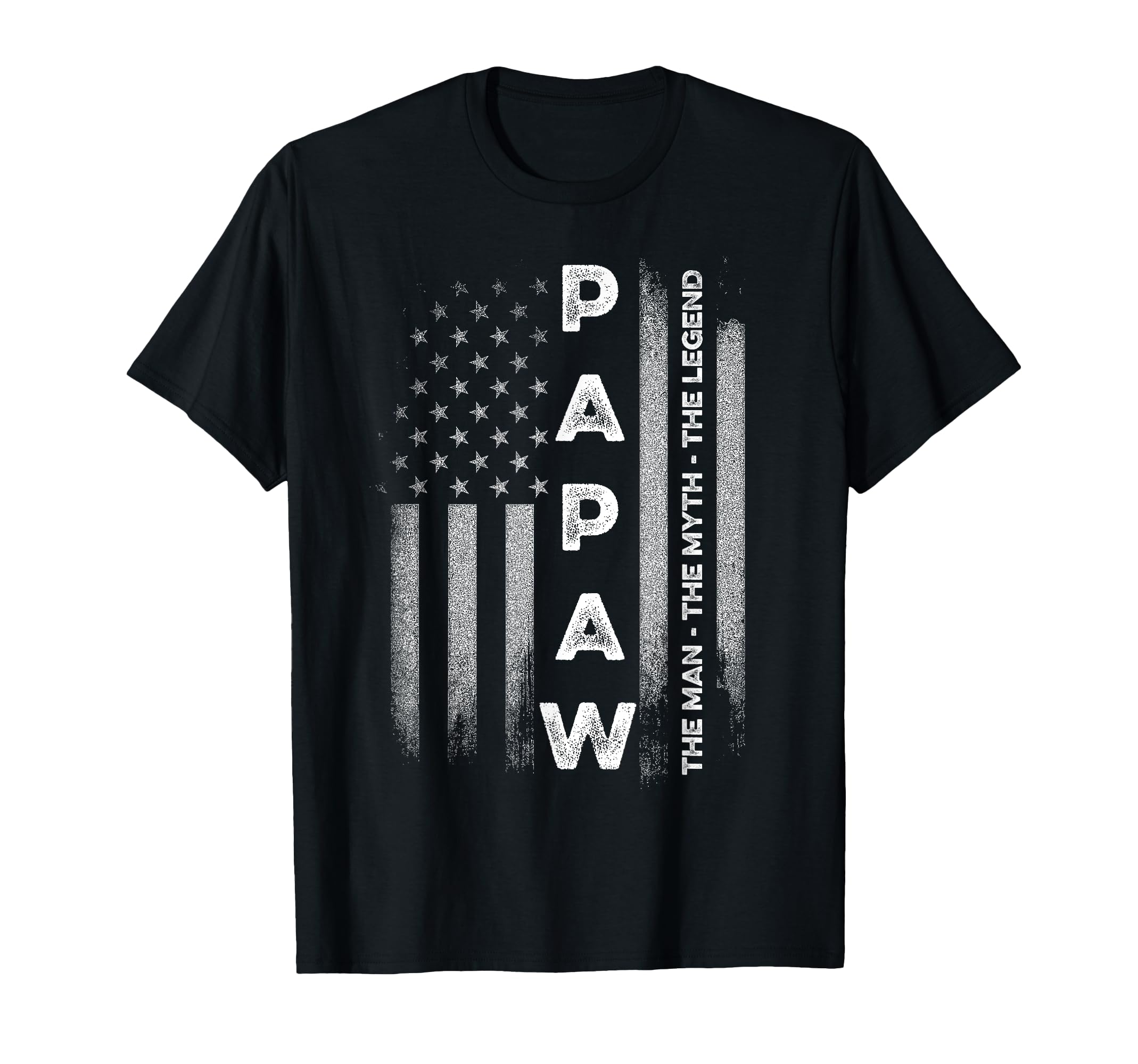 Papaw Myth Legend Dad Grandpa T-Shirt - Custom Art Print Men Women - T-Shirt, Sweatshirt, Hoodie