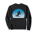 Ski Blue Skier Skiing Dad Ski Lovers Sweatshirt - Fun Novelty Design Unisex - T-Shirt, Sweatshirt, Hoodie