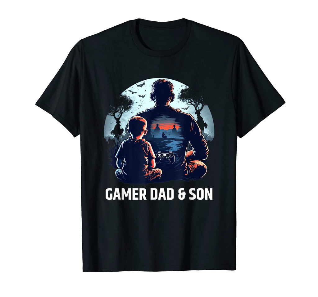 Mens Funny Fathers Day Gift Gamer Dad T-Shirt - Graphic Print for Adults - T-Shirt, Sweatshirt, Hoodie