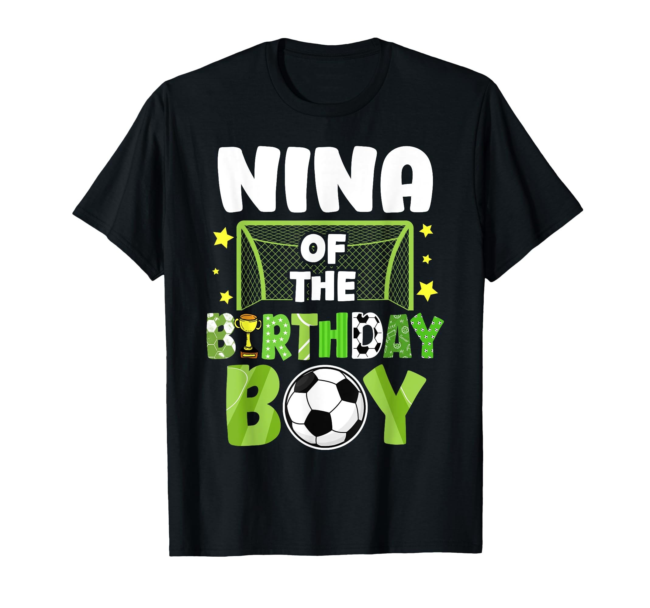 Soccer Nina Birthday Party Soccer T-Shirt - Custom Art Print Men Women - T-Shirt, Sweatshirt, Hoodie