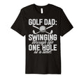 Swinging Through Life One Hole Time T-Shirt - Minimalist Print for Adults - T-Shirt, Sweatshirt, Hoodie