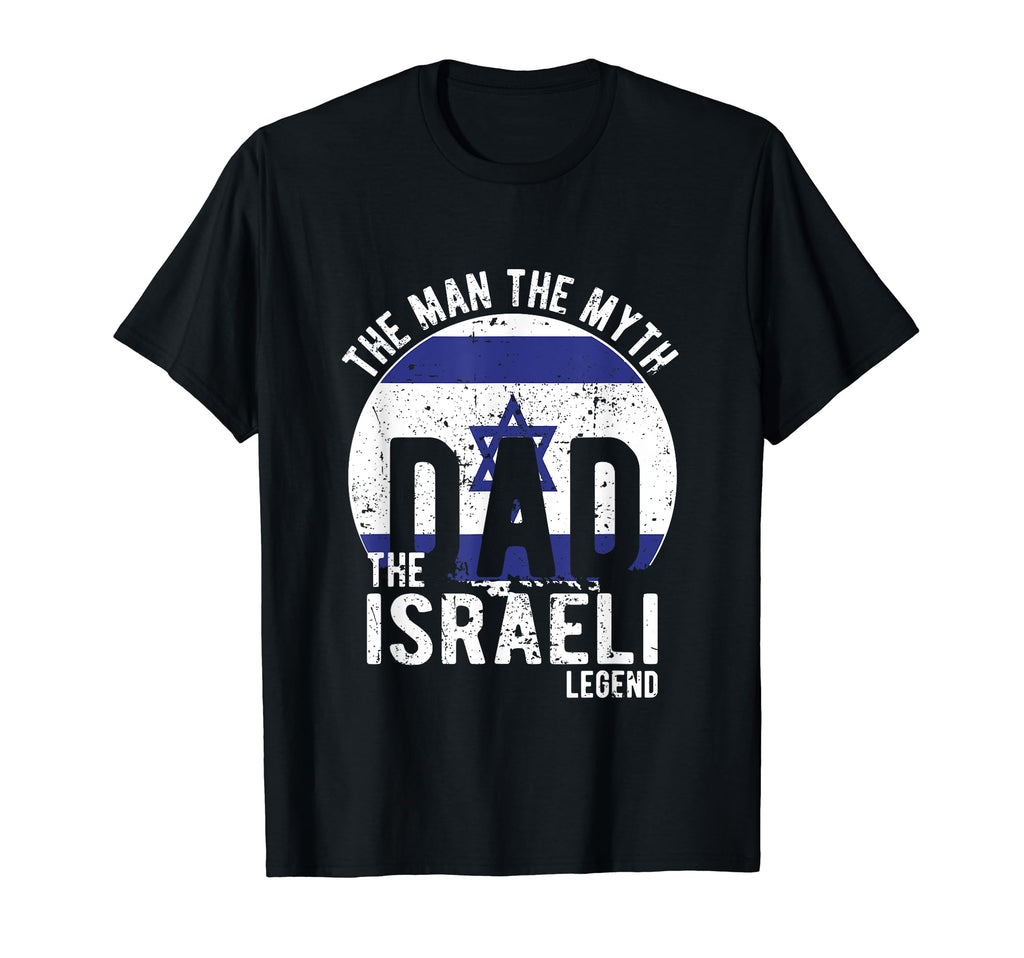 Myth Israeli Legend Dad Israeli T-Shirt - Custom Art Print for Adults - T-Shirt, Sweatshirt, Hoodie