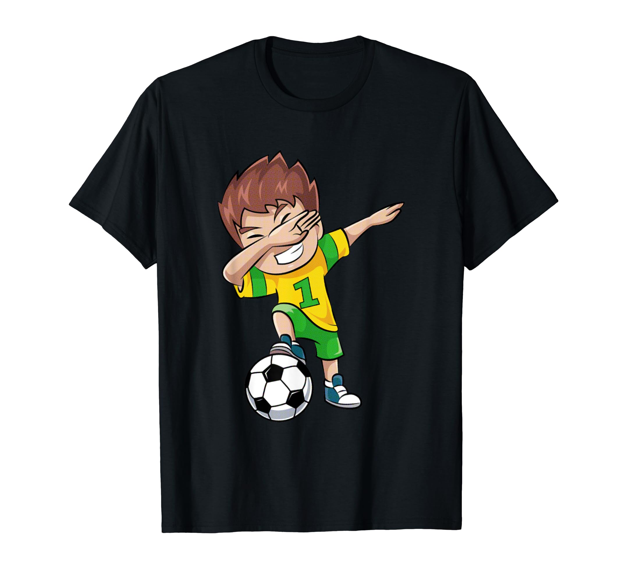 Funny Dabbing Dab Dance Soccer Ball T-Shirt - Aesthetic Graphic for Adults - T-Shirt, Sweatshirt, Hoodie