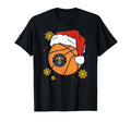 Nba Denver Nuggets Santa Hat Ball T-Shirt - Casual Everyday Wear Men Women - T-Shirt, Sweatshirt, Hoodie