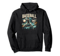 Baseball Dad Fathers Day Hoodie - Novelty Apparel for Adults - T-Shirt, Sweatshirt, Hoodie